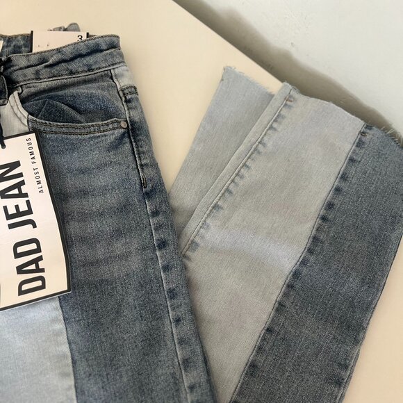 Almost Famous High-Rise Dad Jeans size 3 - Picture 1 of 4